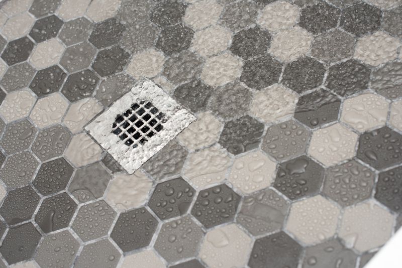 Bathroom Drain Installation detail